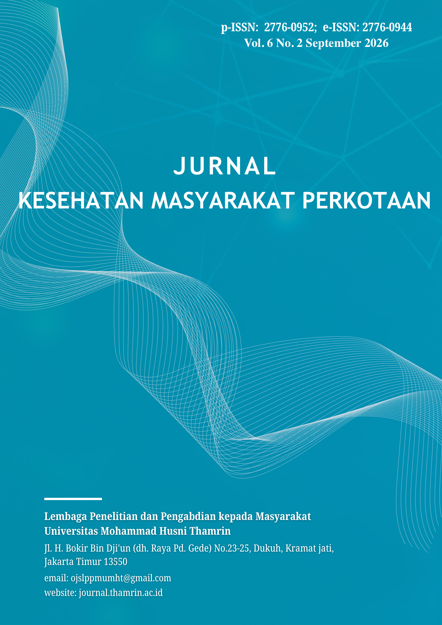 					View Vol. 6 No. 2 (2026): Jurnal Kesehatan Masyarakat Perkotaan
				
